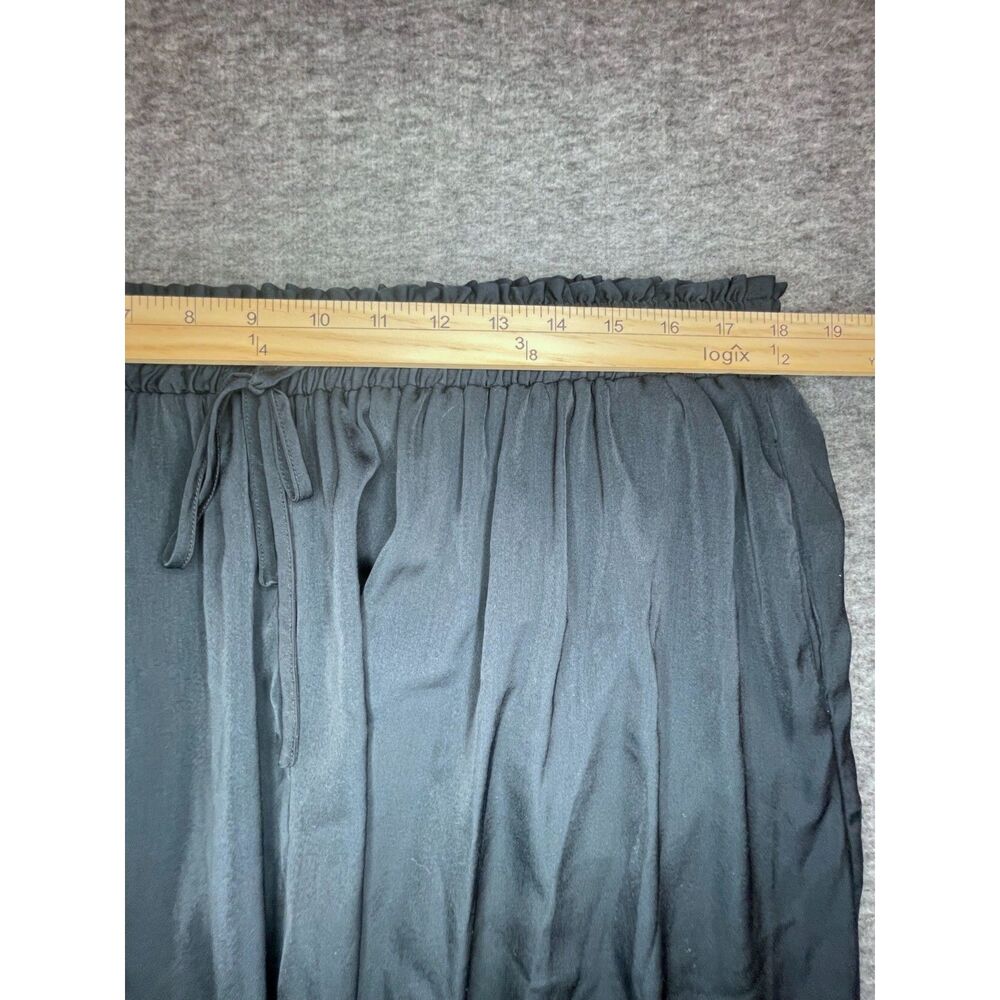 Summersalt The Silky Luxe Palazzo Pant Black Size 1XL Resort Coverup Wide Leg - Picture 9 of 13